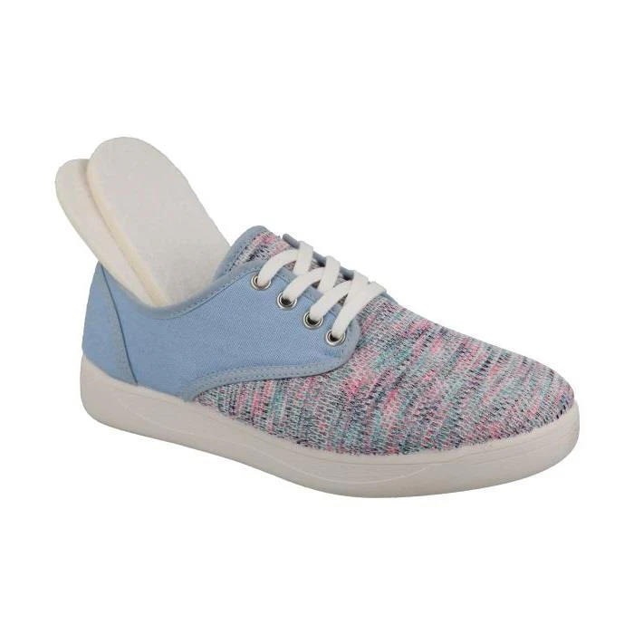 Women's Wide Fit DB Giraffe Canvas Shoes - Image 8