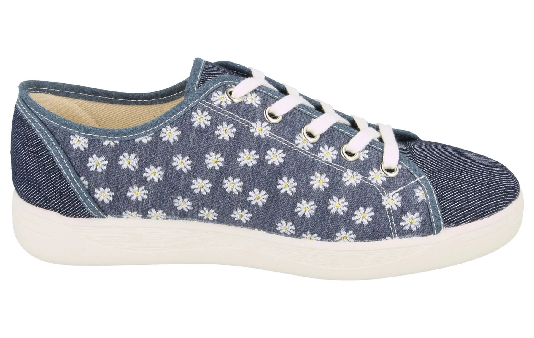 Womens Wide Fit DB Hudson Shoes - Image 3