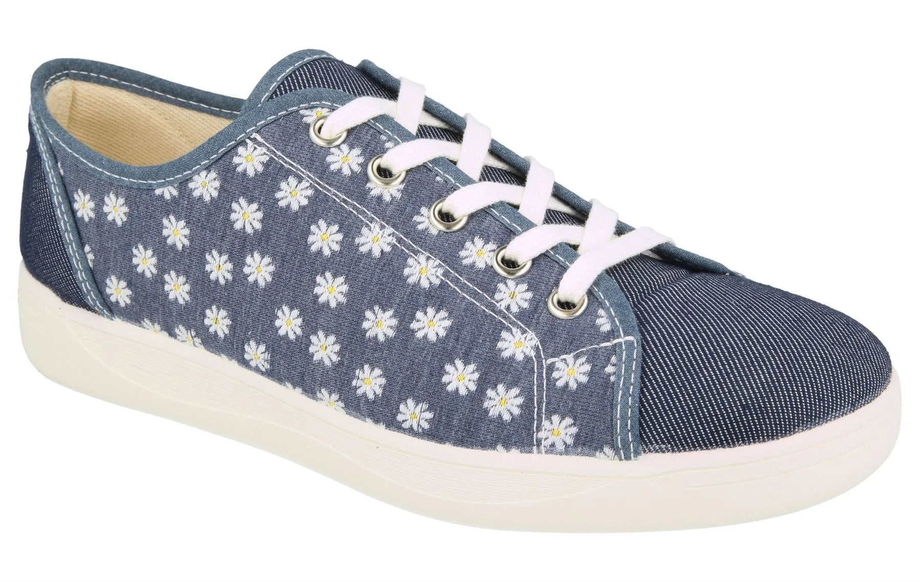 Womens Wide Fit DB Hudson Shoes - Image 4