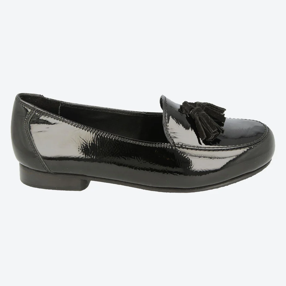 Womens Wide Fit DB Kemble Loafers - Image 4