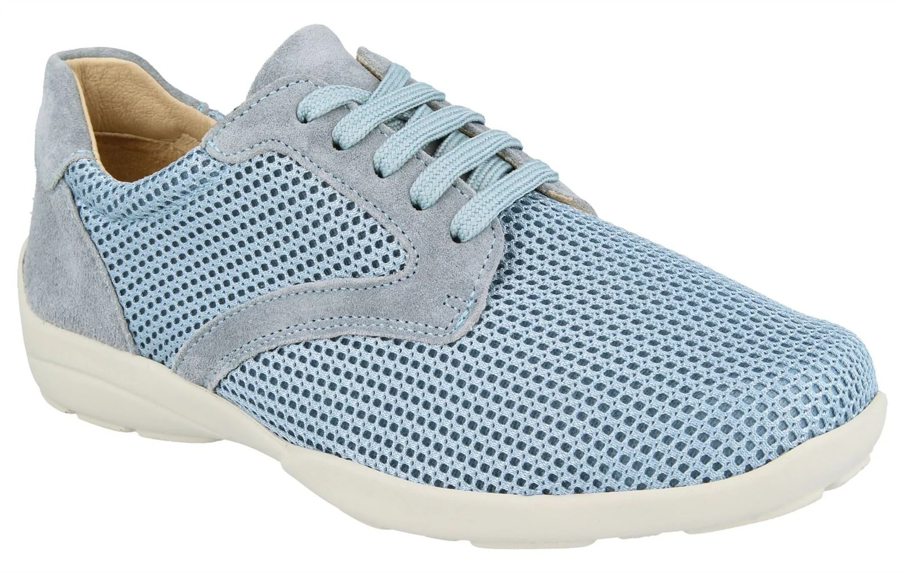 Womens Wide Fit DB Lexi Canvas - Image 3