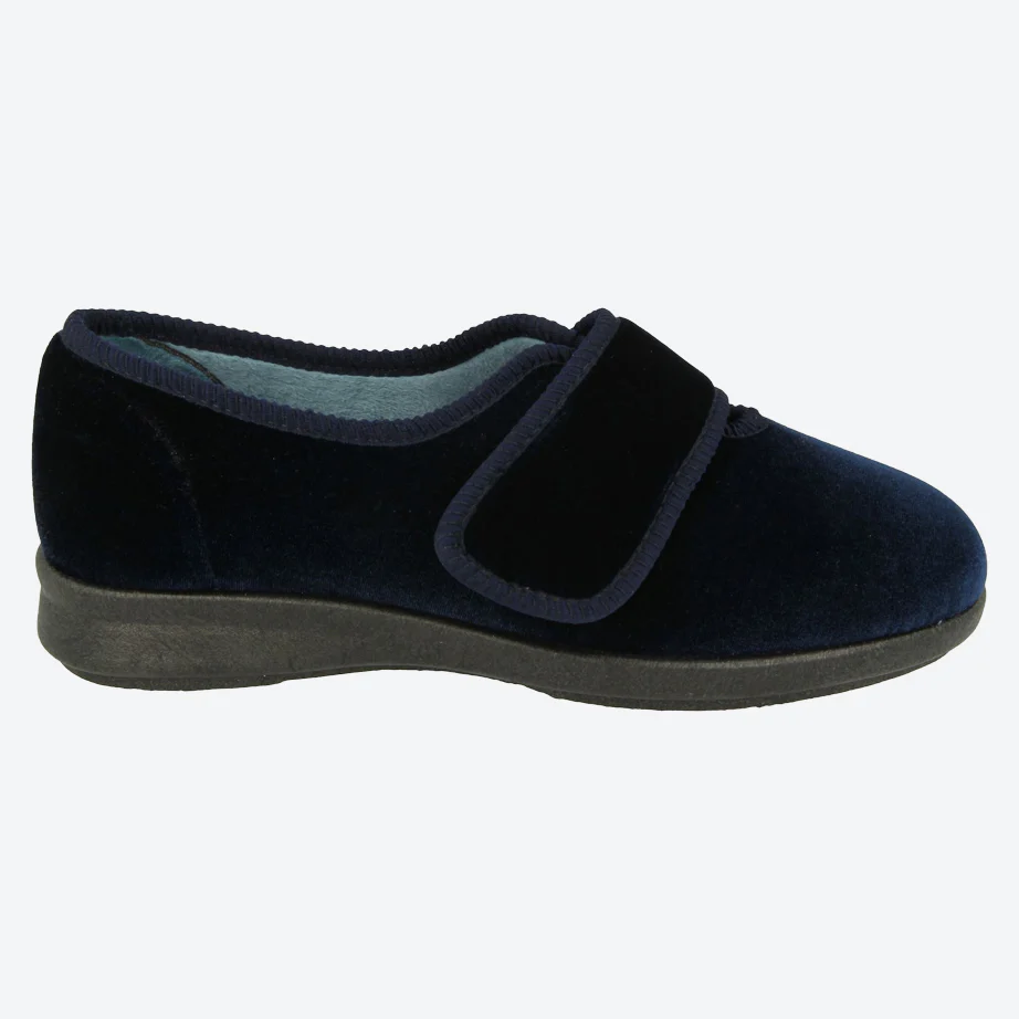 Womens Wide Fit DB Nellie Slippers - Image 4