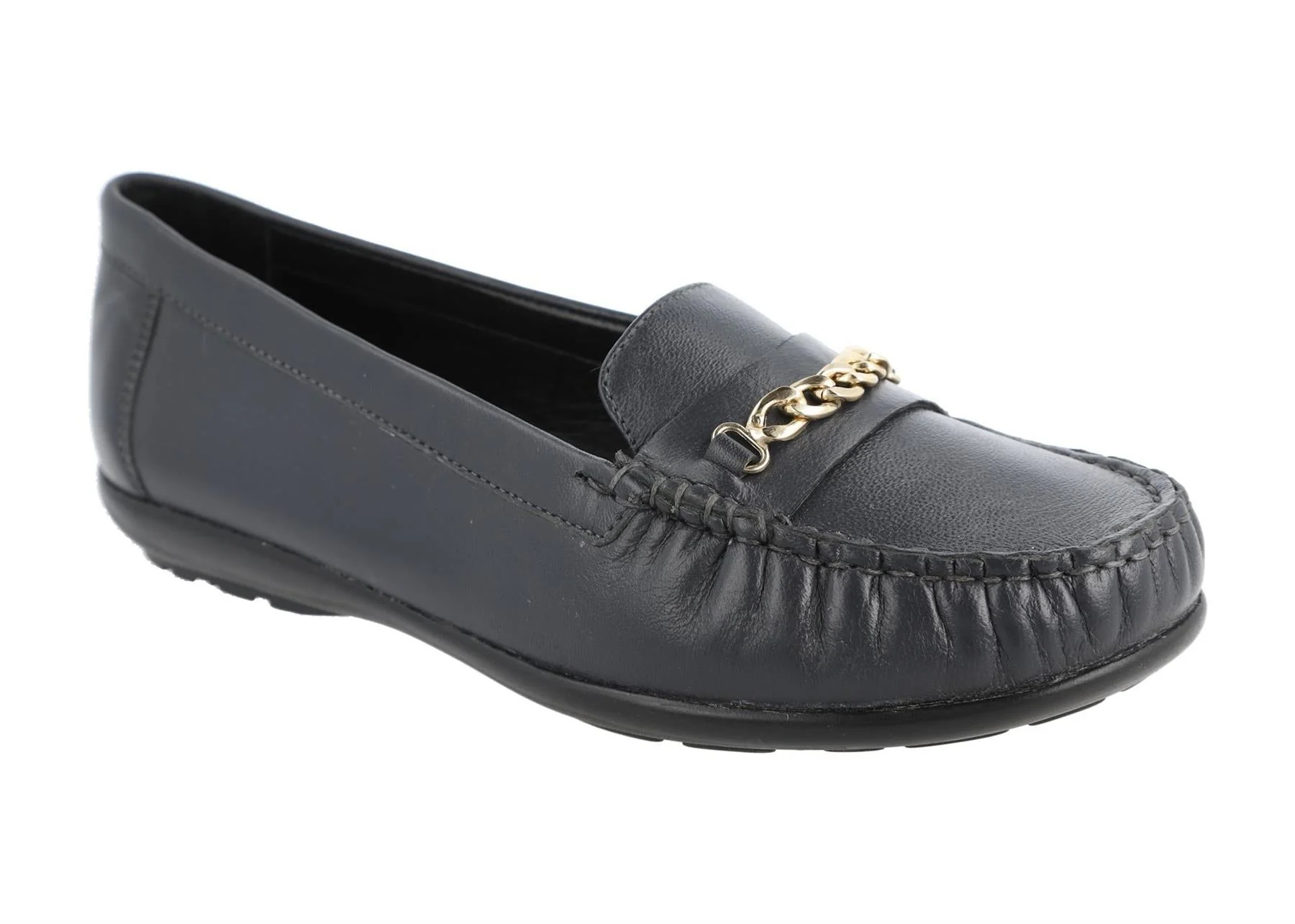 Women's Wide Fit DB Nicolette Loafer Shoes - Image 11