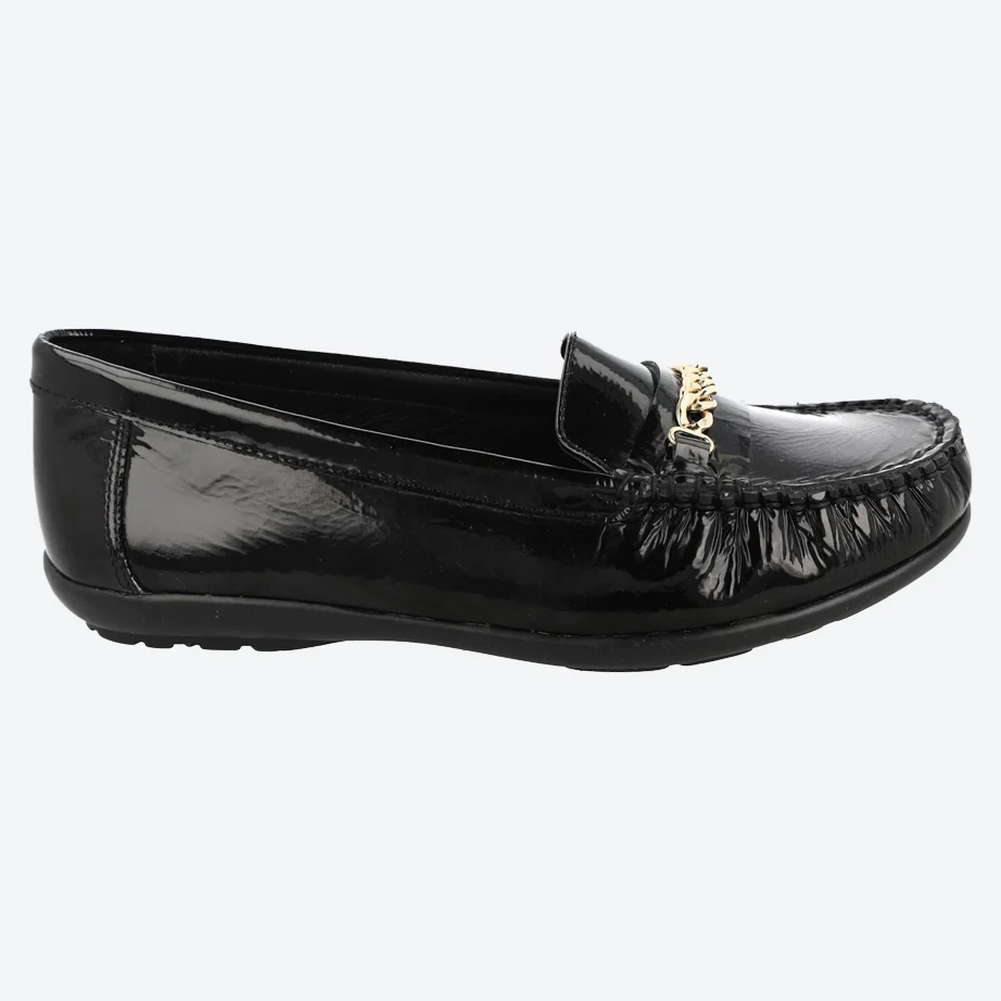 Women's Wide Fit DB Nicolette Loafer Shoes - Image 5