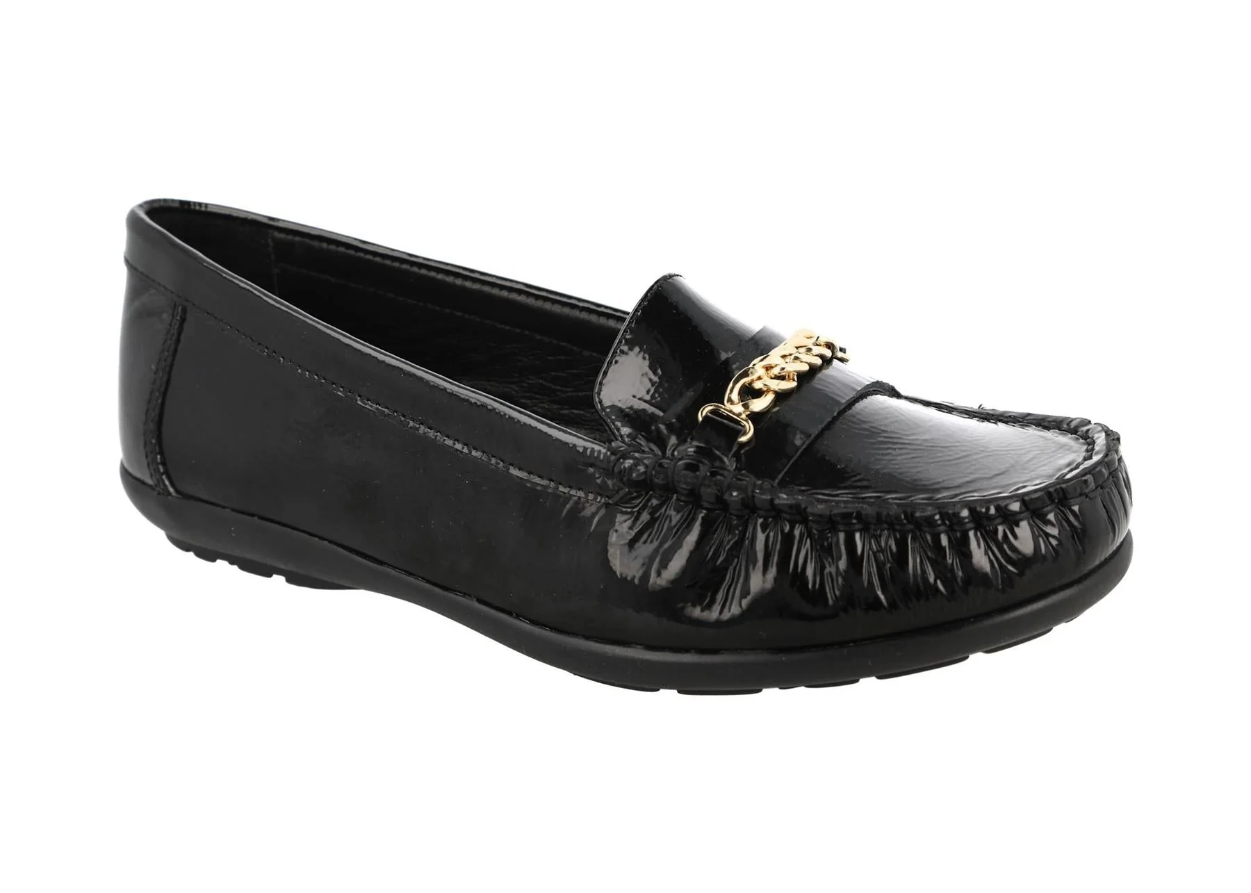 Women's Wide Fit DB Nicolette Loafer Shoes - Image 7