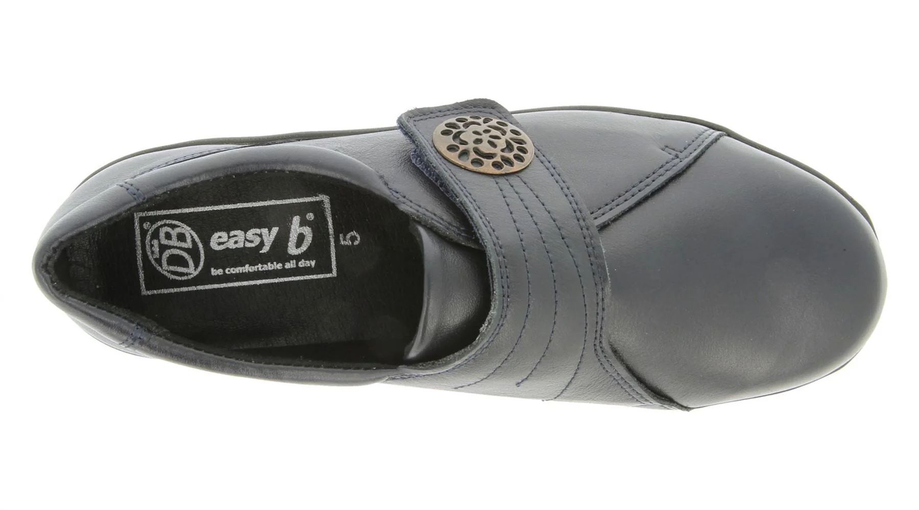 Womens Wide Fit DB Pacific Shoes - Image 10