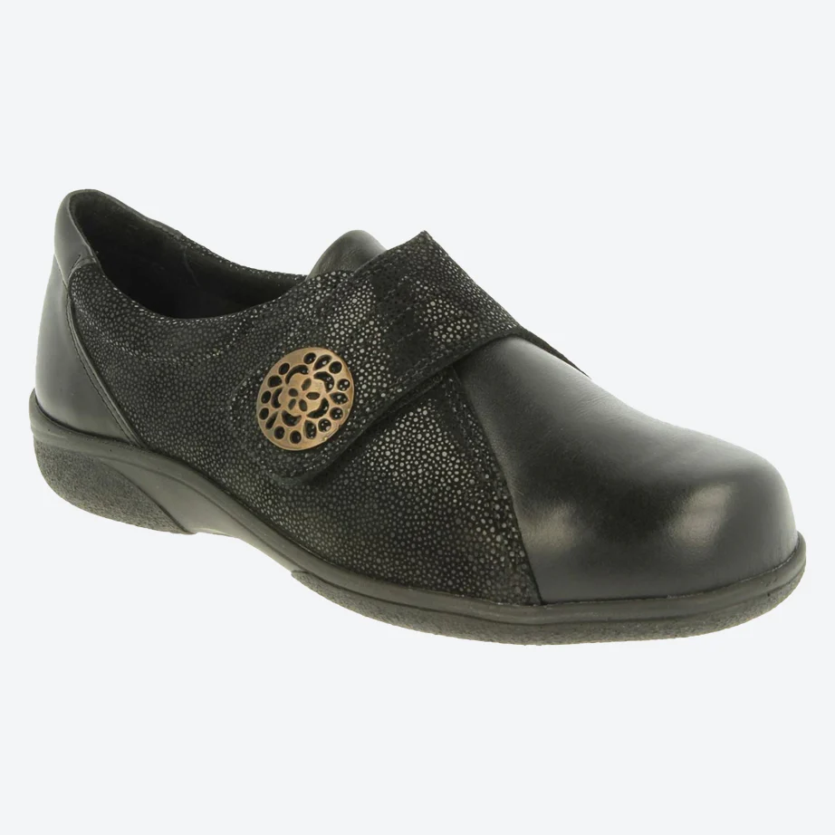 Womens Wide Fit DB Pacific Shoes - Image 11
