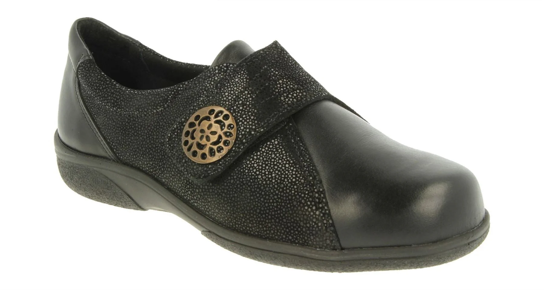 Womens Wide Fit DB Pacific Shoes - Image 12