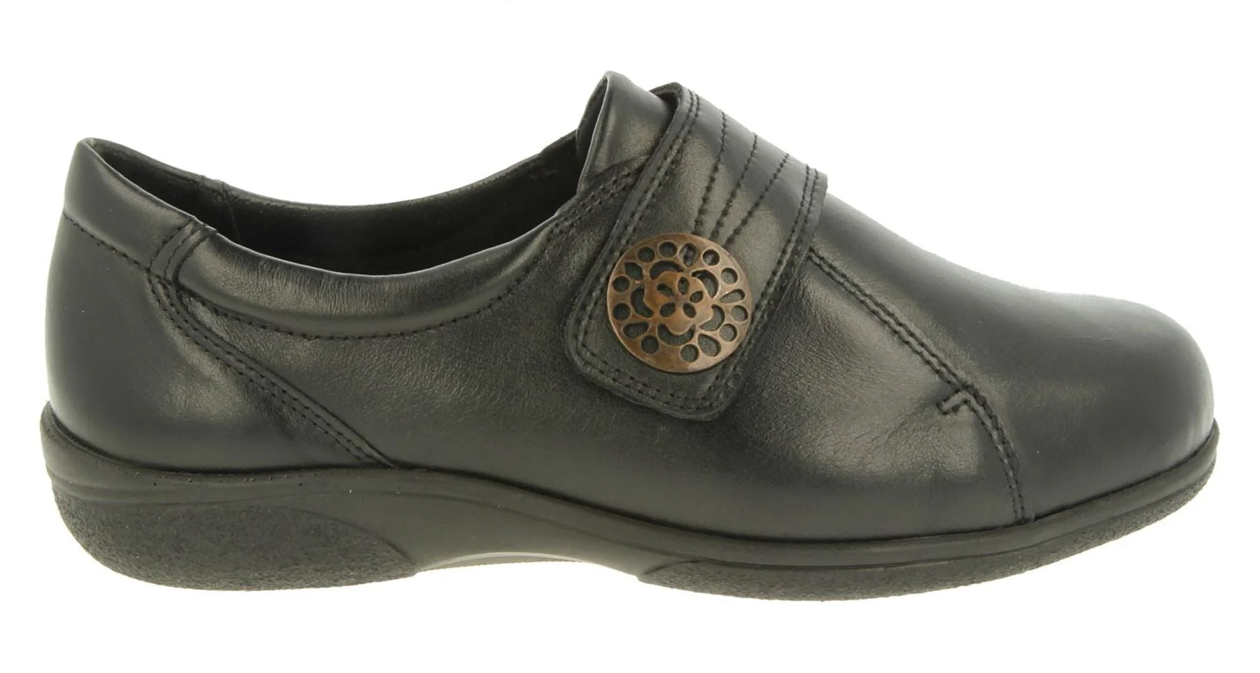 Womens Wide Fit DB Pacific Shoes - Image 3