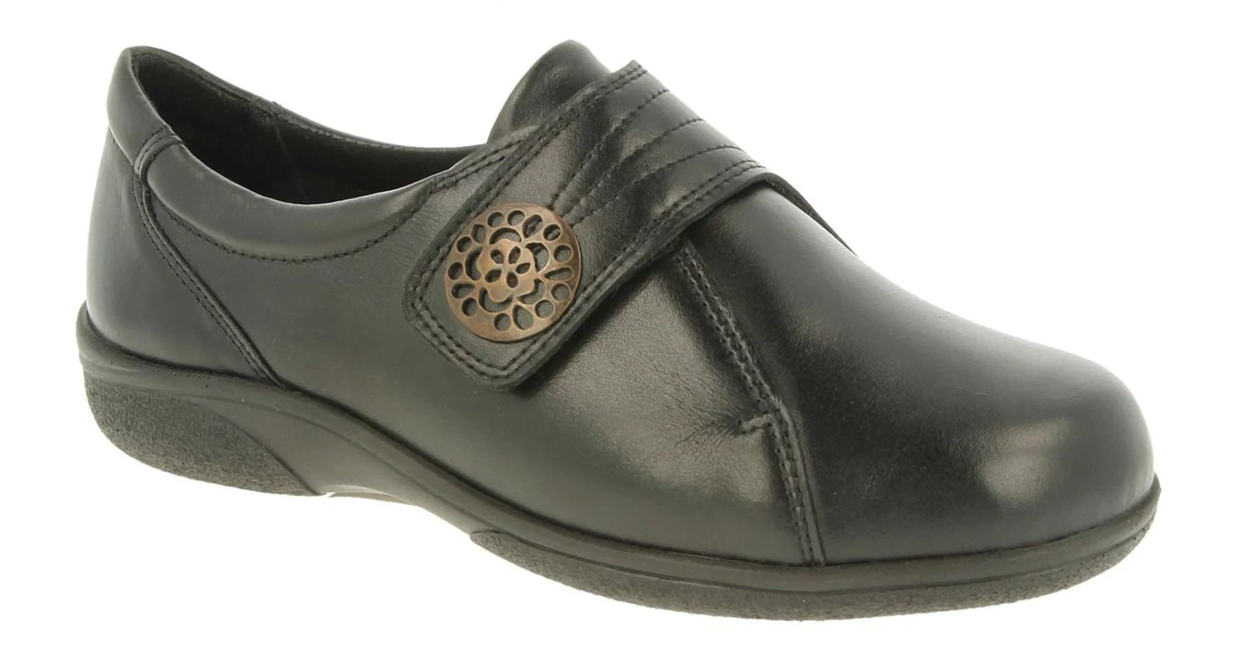 Womens Wide Fit DB Pacific Shoes - Image 4