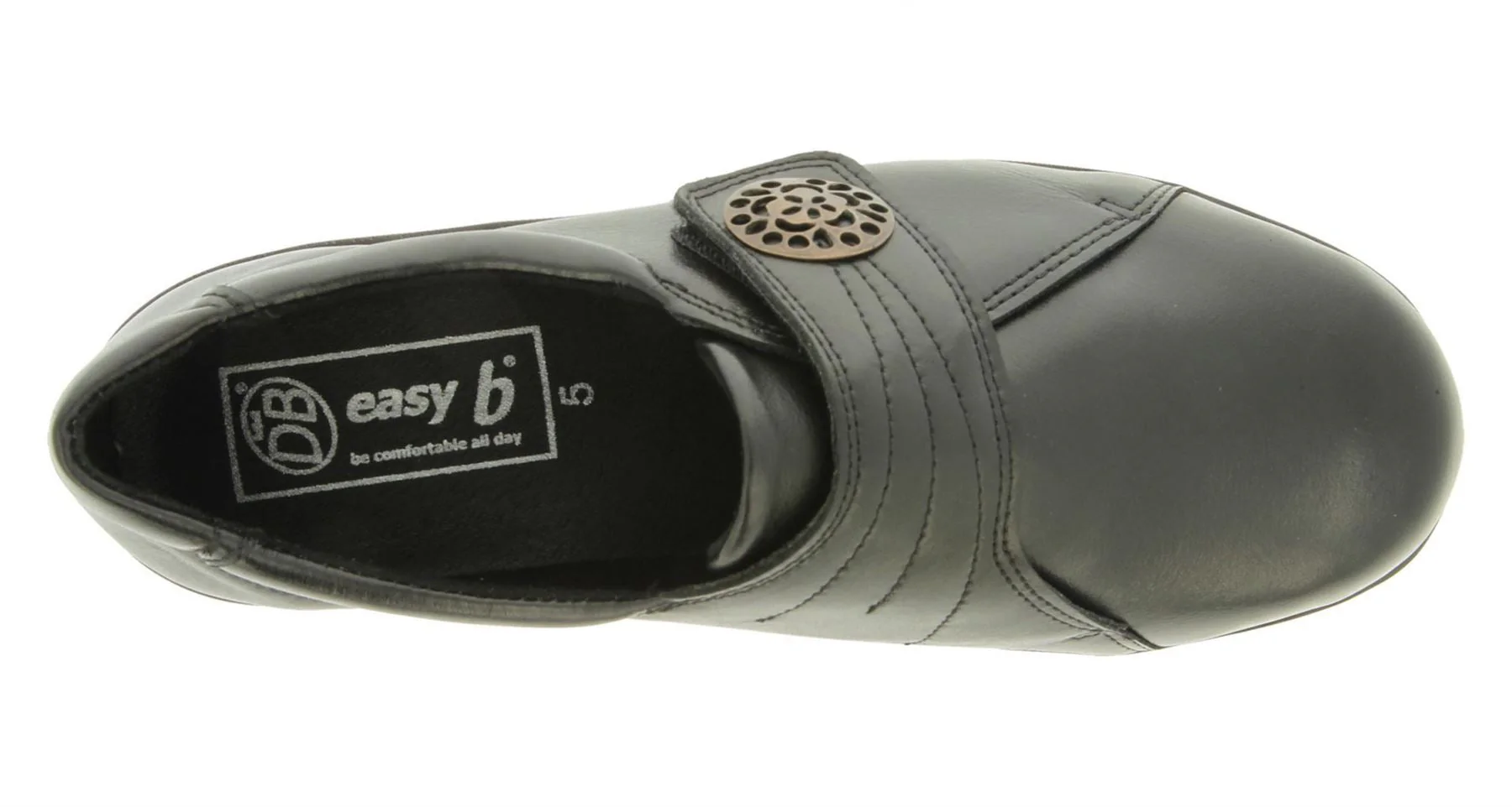 Womens Wide Fit DB Pacific Shoes - Image 6