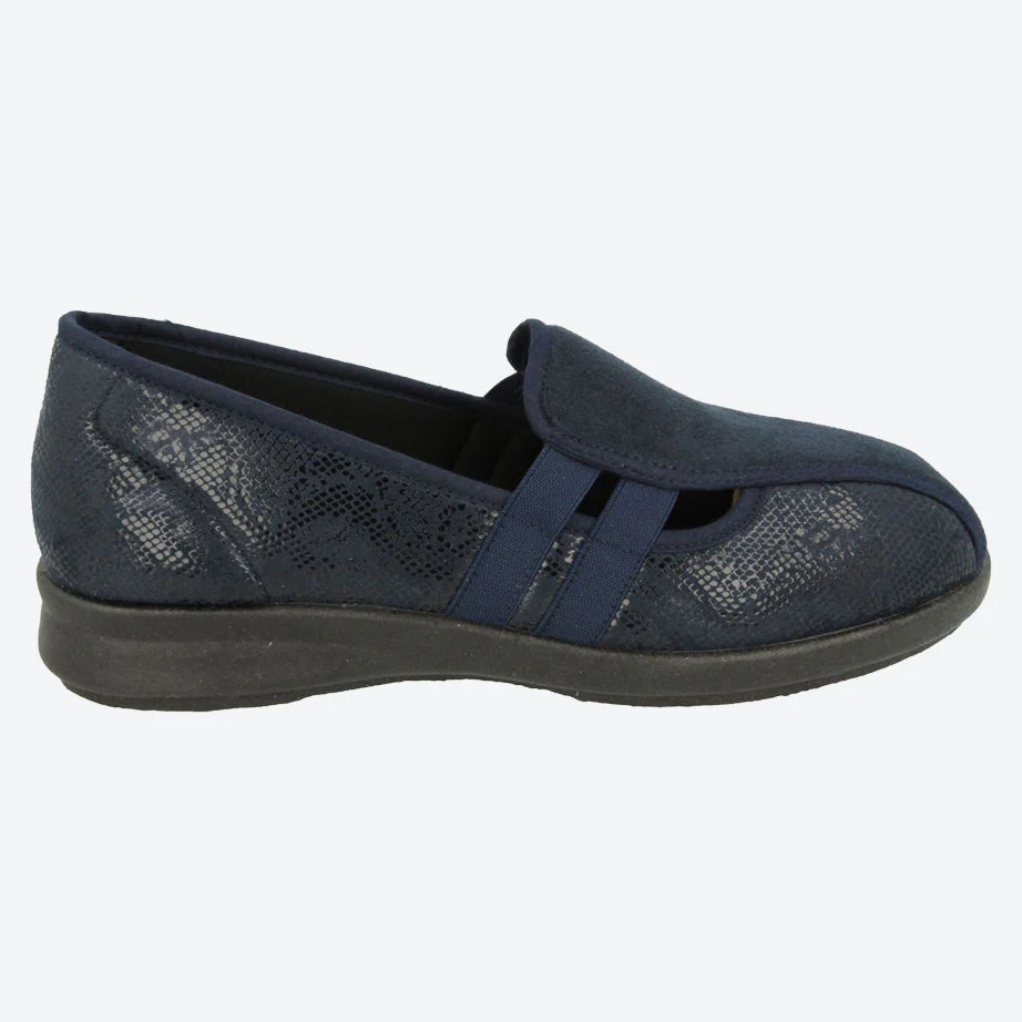 Womens Wide Fit DB Peterborough Shoes - Image 6