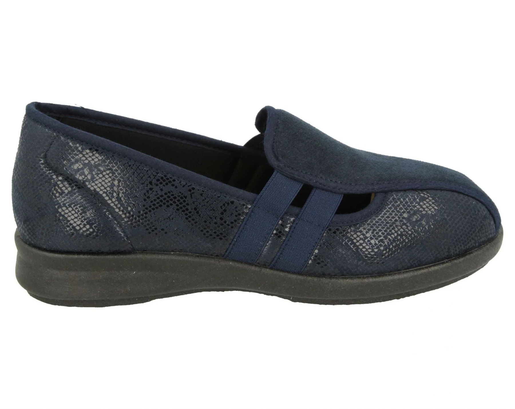 Womens Wide Fit DB Peterborough Shoes - Image 7