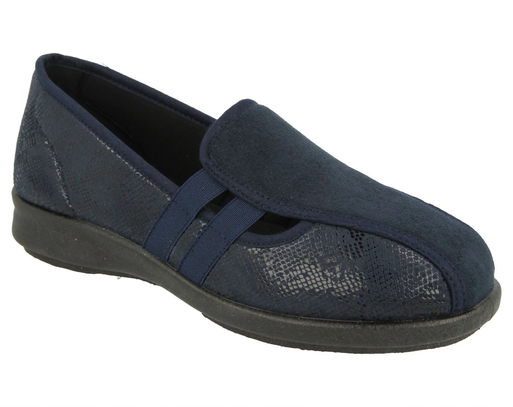 Womens Wide Fit DB Peterborough Shoes - Image 8