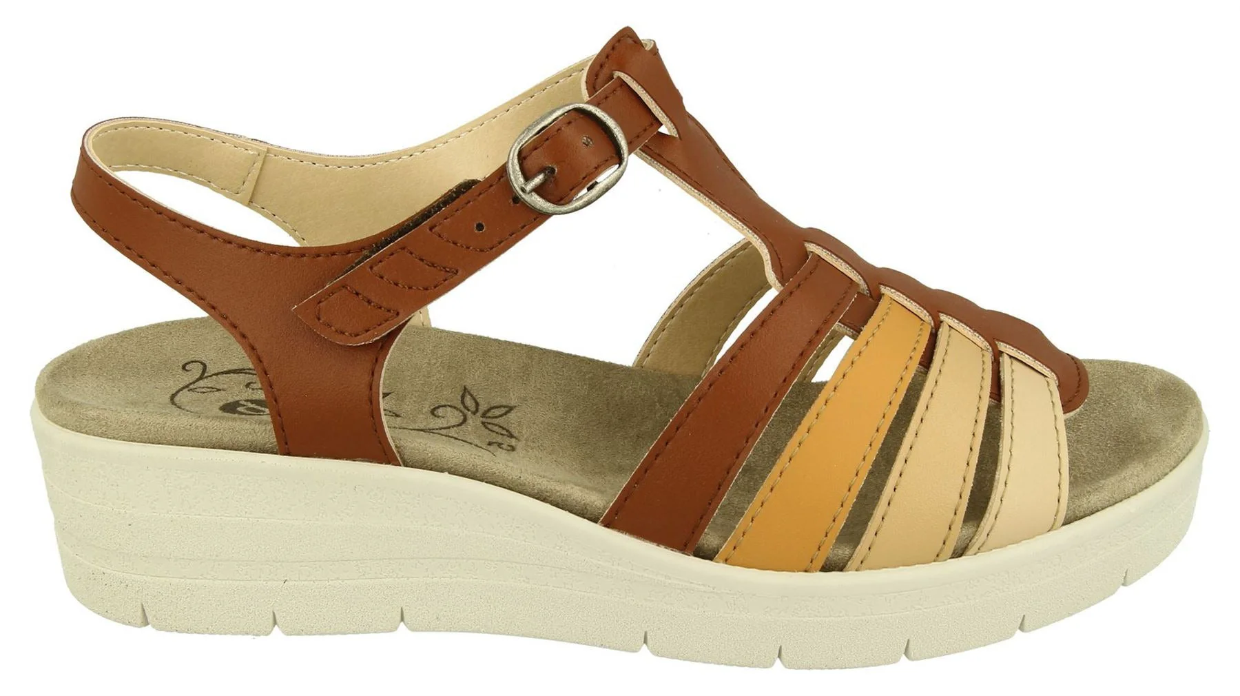 Womens Wide Fit DB Pochard Sandals - Image 12