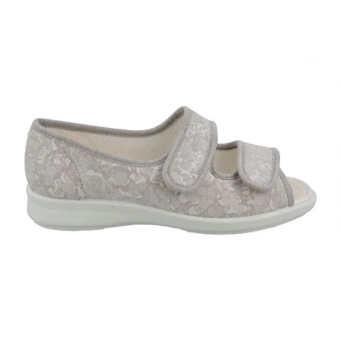 Women's Wide Fit DB Rattle Canvas Shoes - Image 2