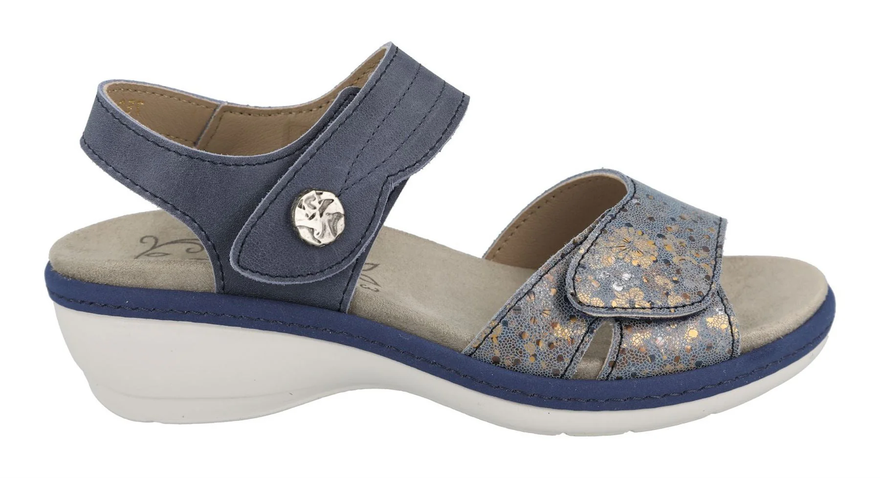 Womens Wide Fit DB Rosefinch Sandals - Image 8