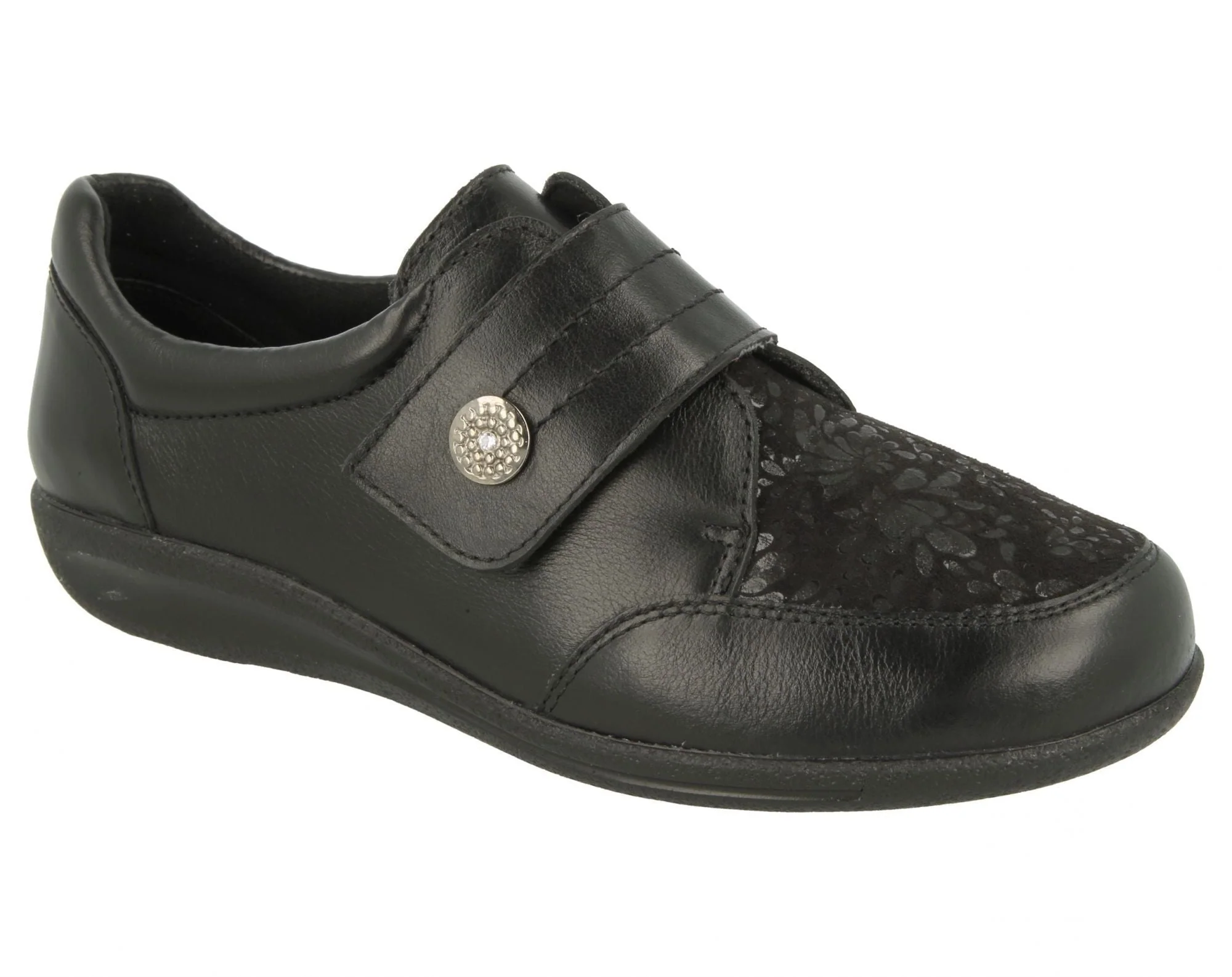 Womens Wide Fit DB Royston Shoes - Image 7