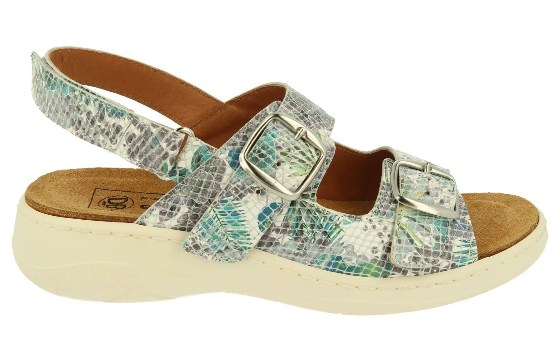Womens Wide Fit DB Scarlett Sandals - Image 2