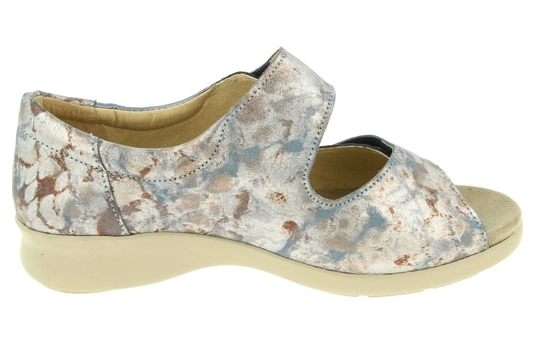 Womens Wide Fit DB Surf Sandals - Image 10