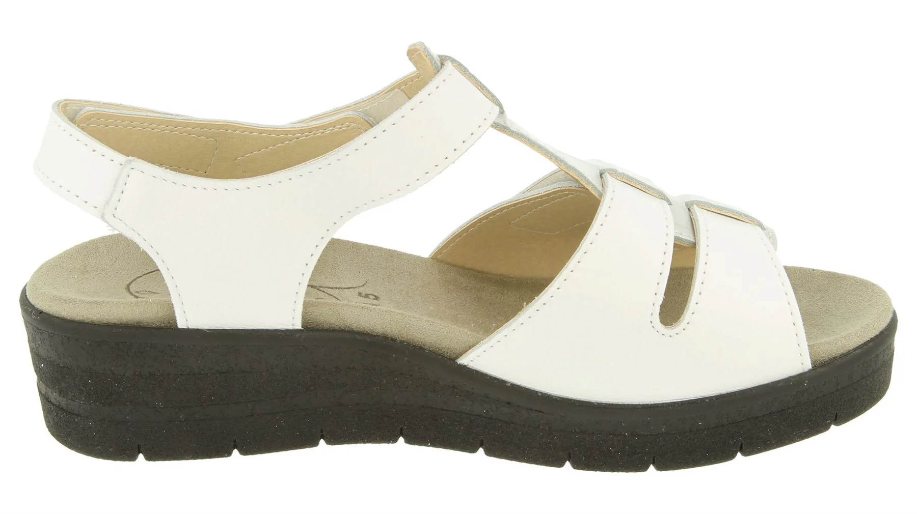 Womens Wide Fit DB Tuft Sandals - Image 9