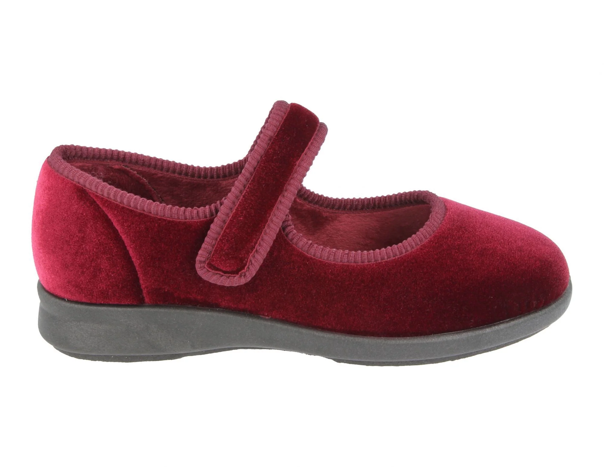 Womens Wide Fit DB Whitby Slippers - Image 10