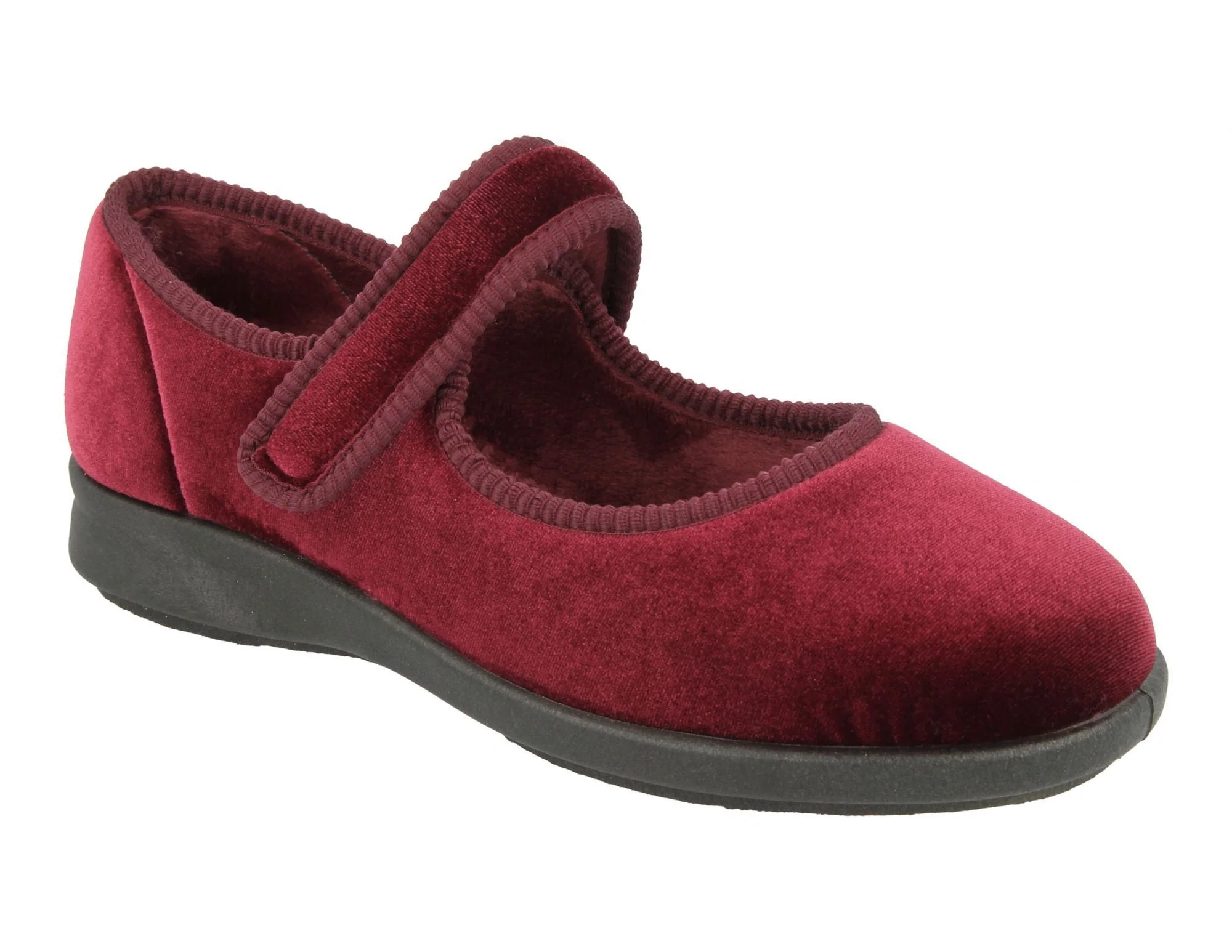 Womens Wide Fit DB Whitby Slippers - Image 11