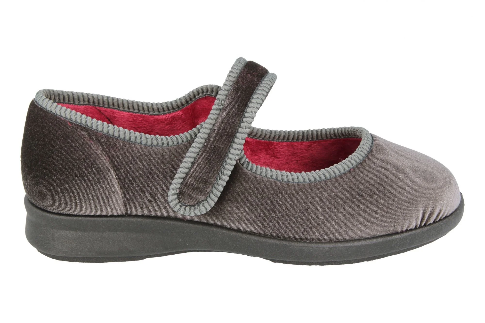 Womens Wide Fit DB Whitby Slippers - Image 14