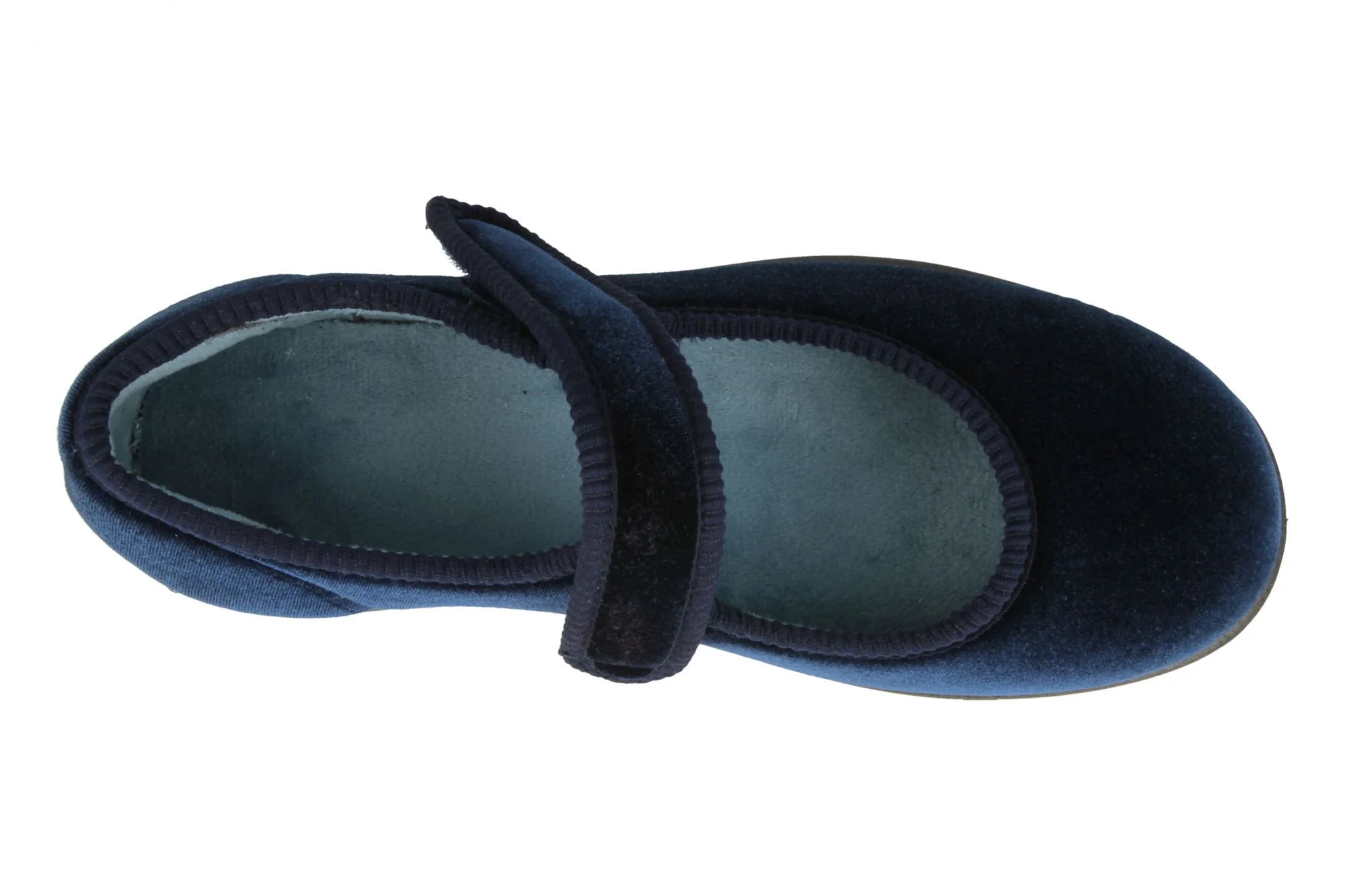 Womens Wide Fit DB Whitby Slippers - Image 8