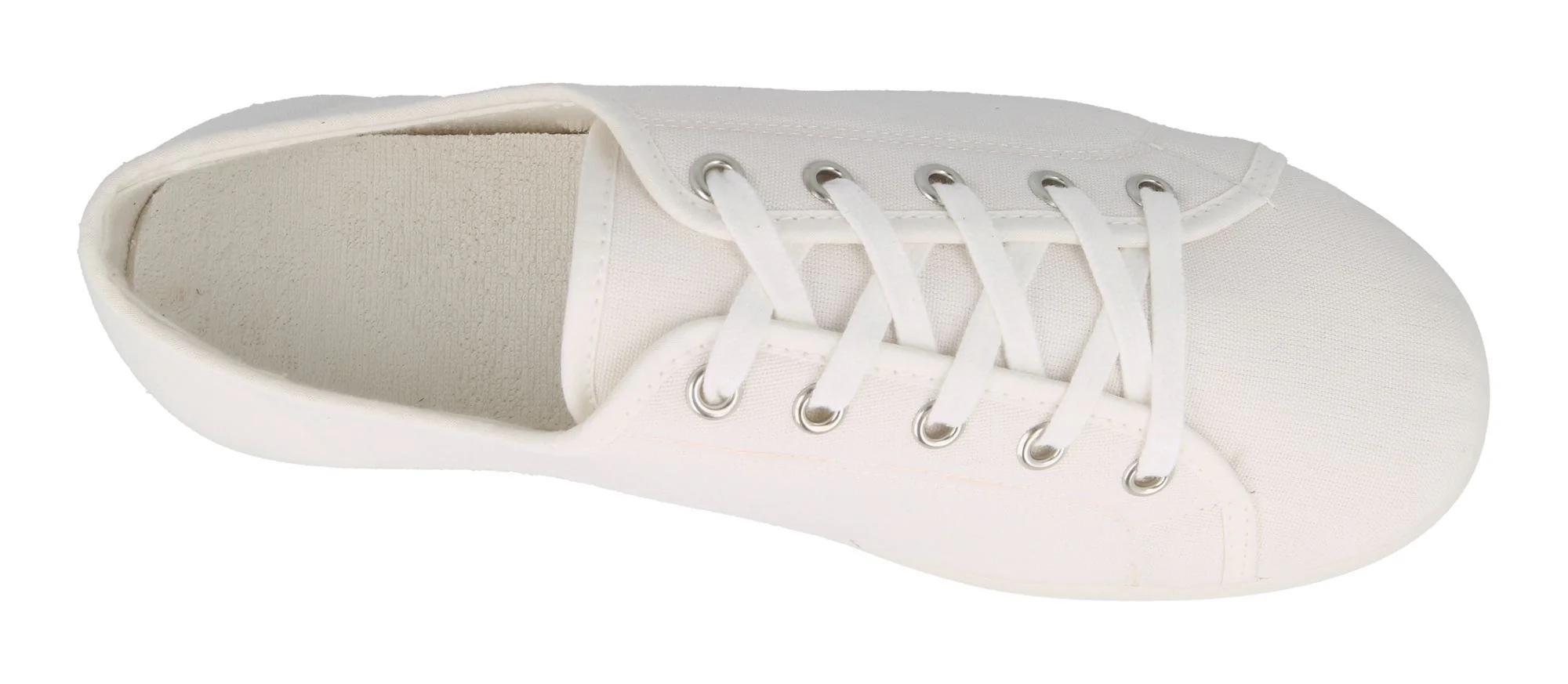 Womens Wide Fit DB Yoko Canvas - Image 10