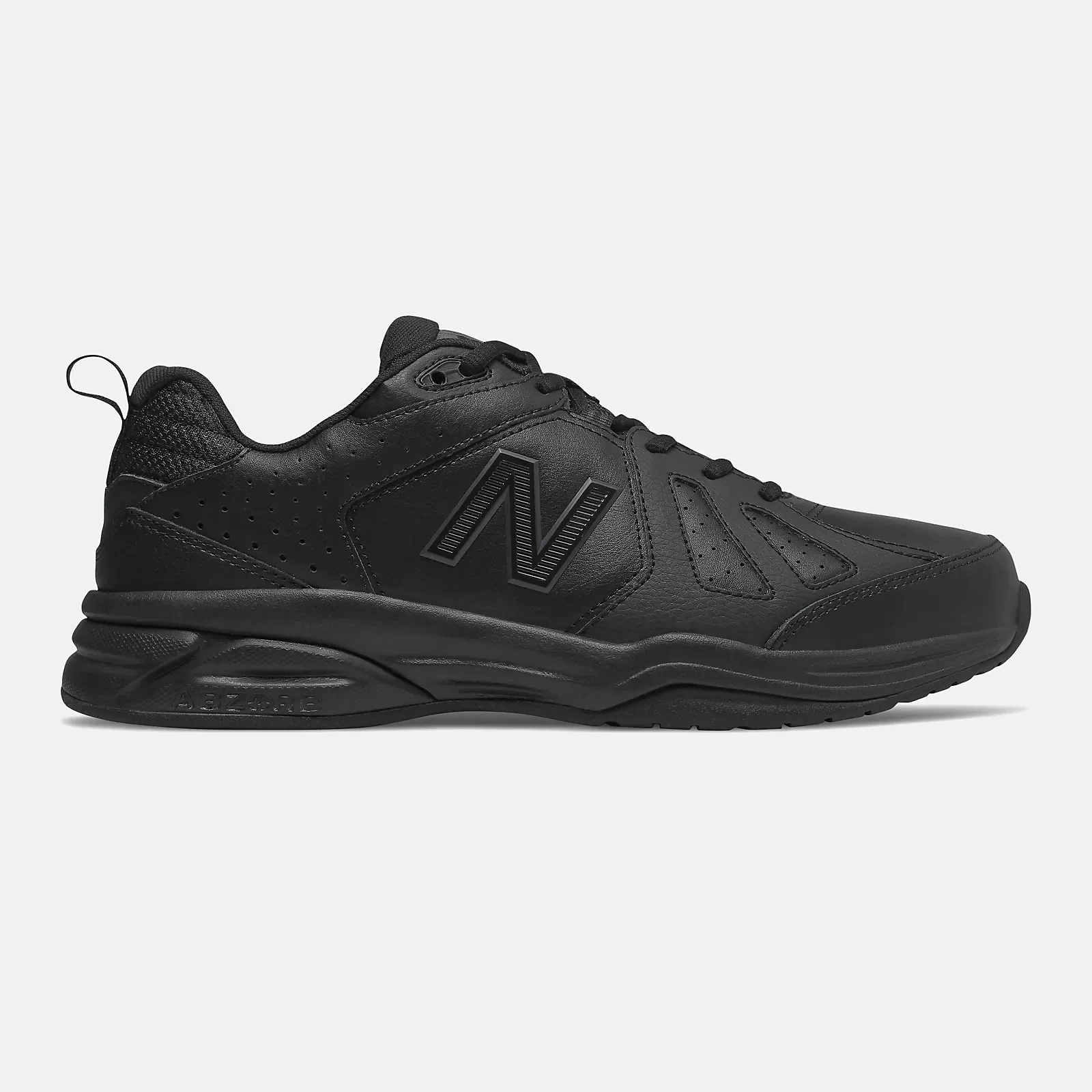 Womens Wide Fit New Balance MX624AB5 Black Trainers ABZORB - Image 3