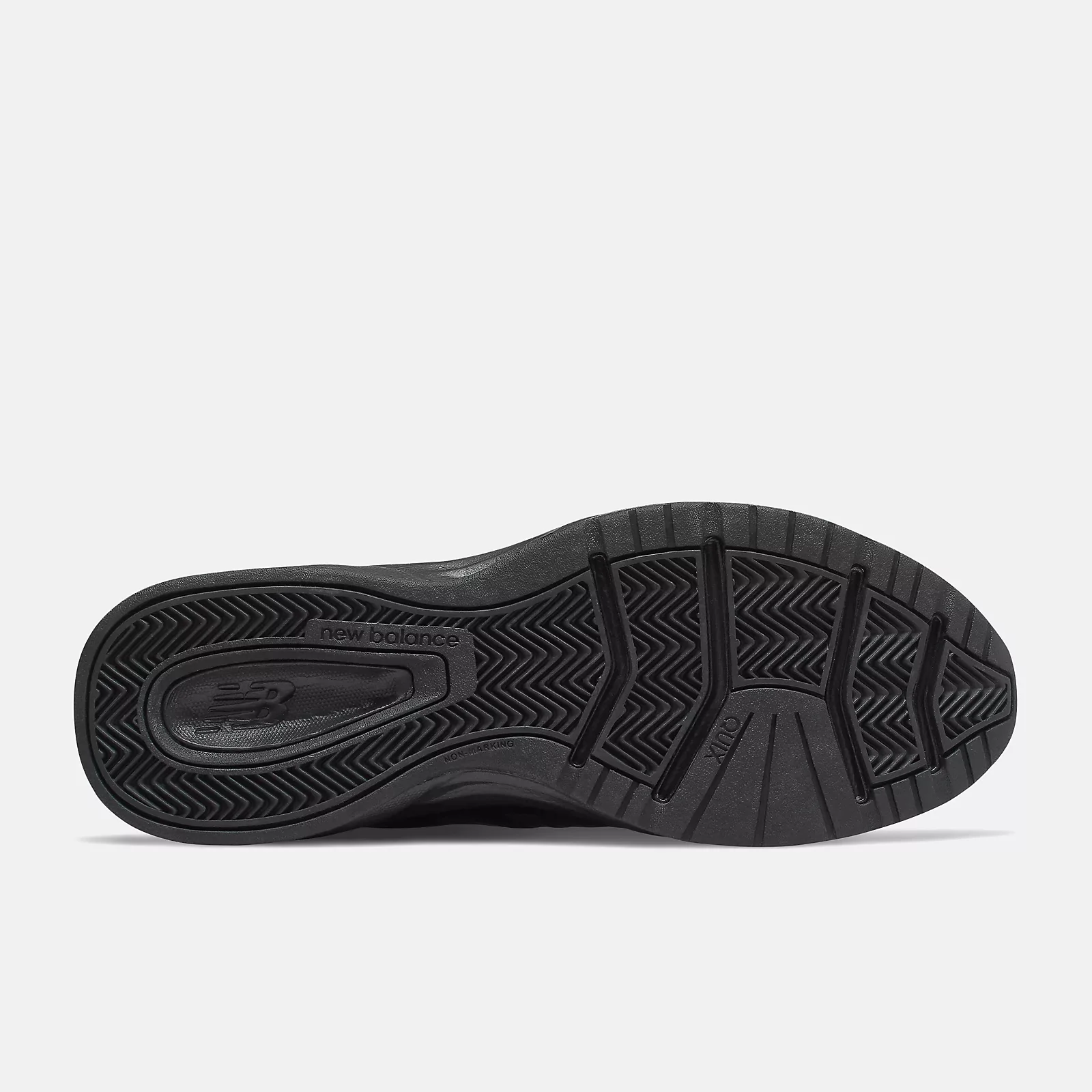 Womens Wide Fit New Balance MX624AB5 Black Trainers ABZORB - Image 6