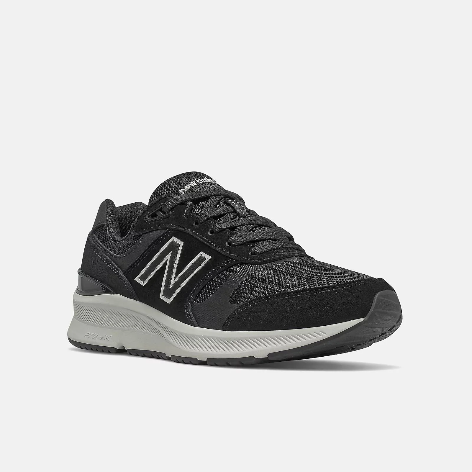Womens Wide Fit New Balance WW880BK5 Walking Trainers - Image 4