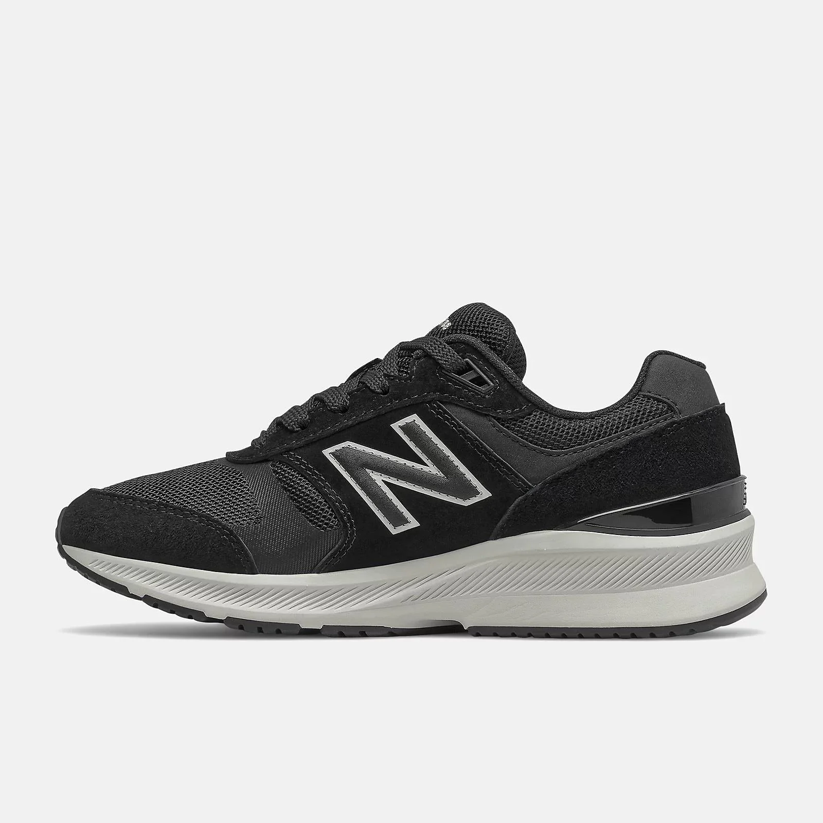 Womens Wide Fit New Balance WW880BK5 Walking Trainers - Image 5