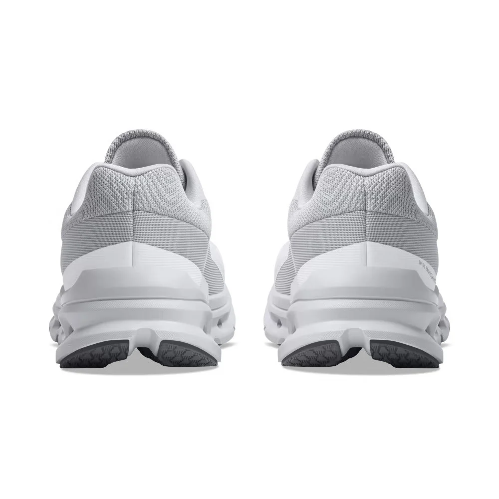 Women's Wide Fit On Cloudrunner Training Shoes - White/Frost - Image 5