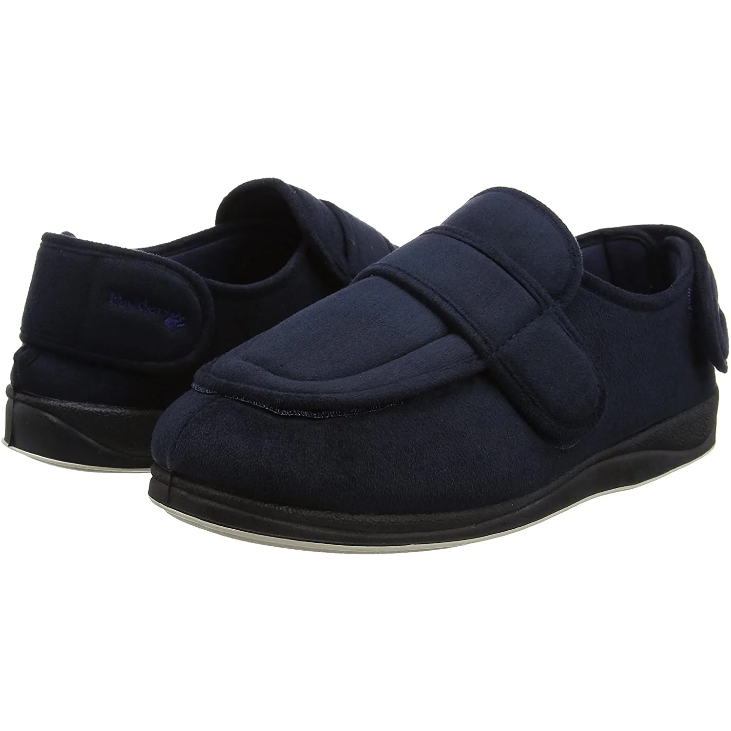 Womens Wide Fit Padders Wrap Slippers - Image 14