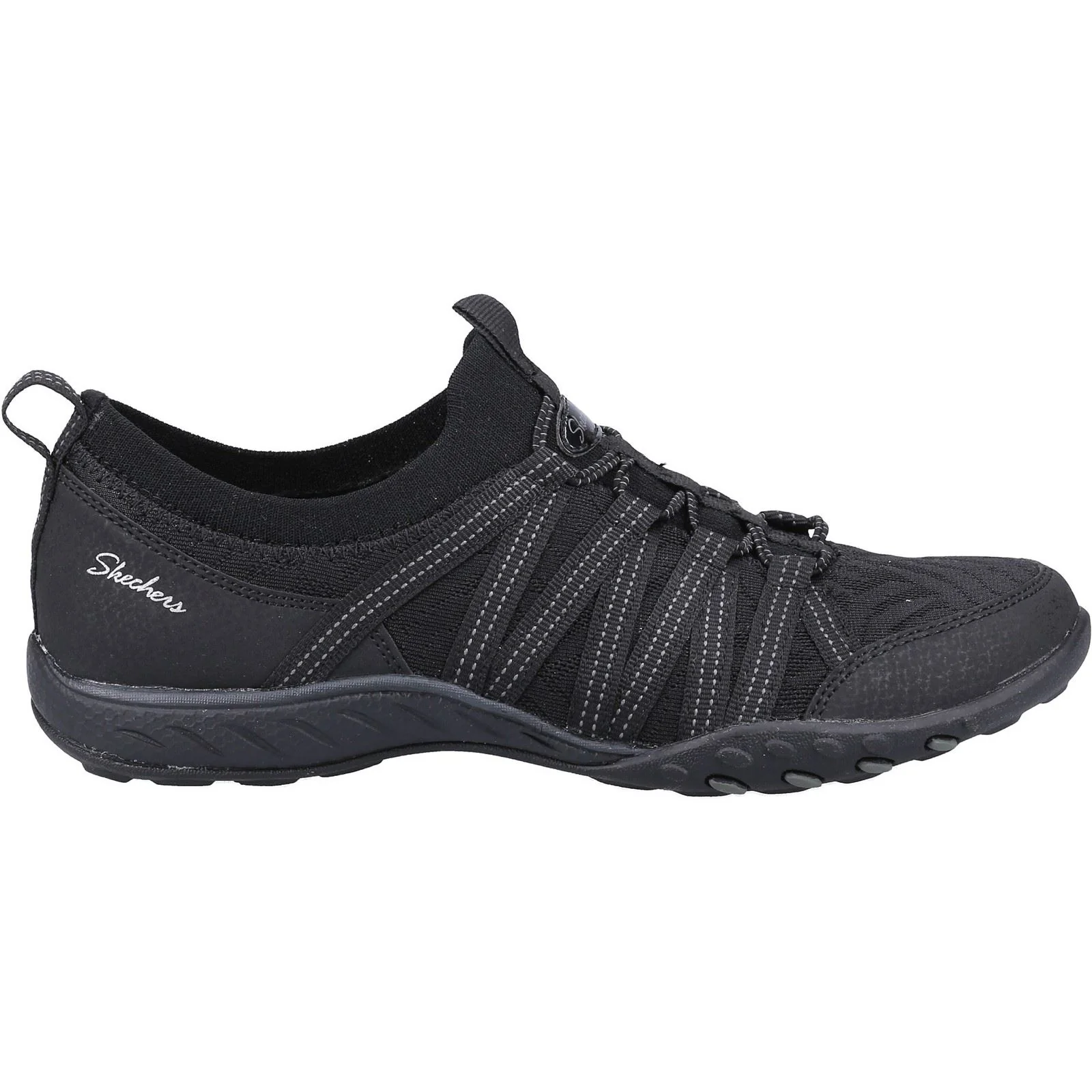 Women's Wide Fit Skechers 100244 Breathe Easy First Light Trainers - Image 2