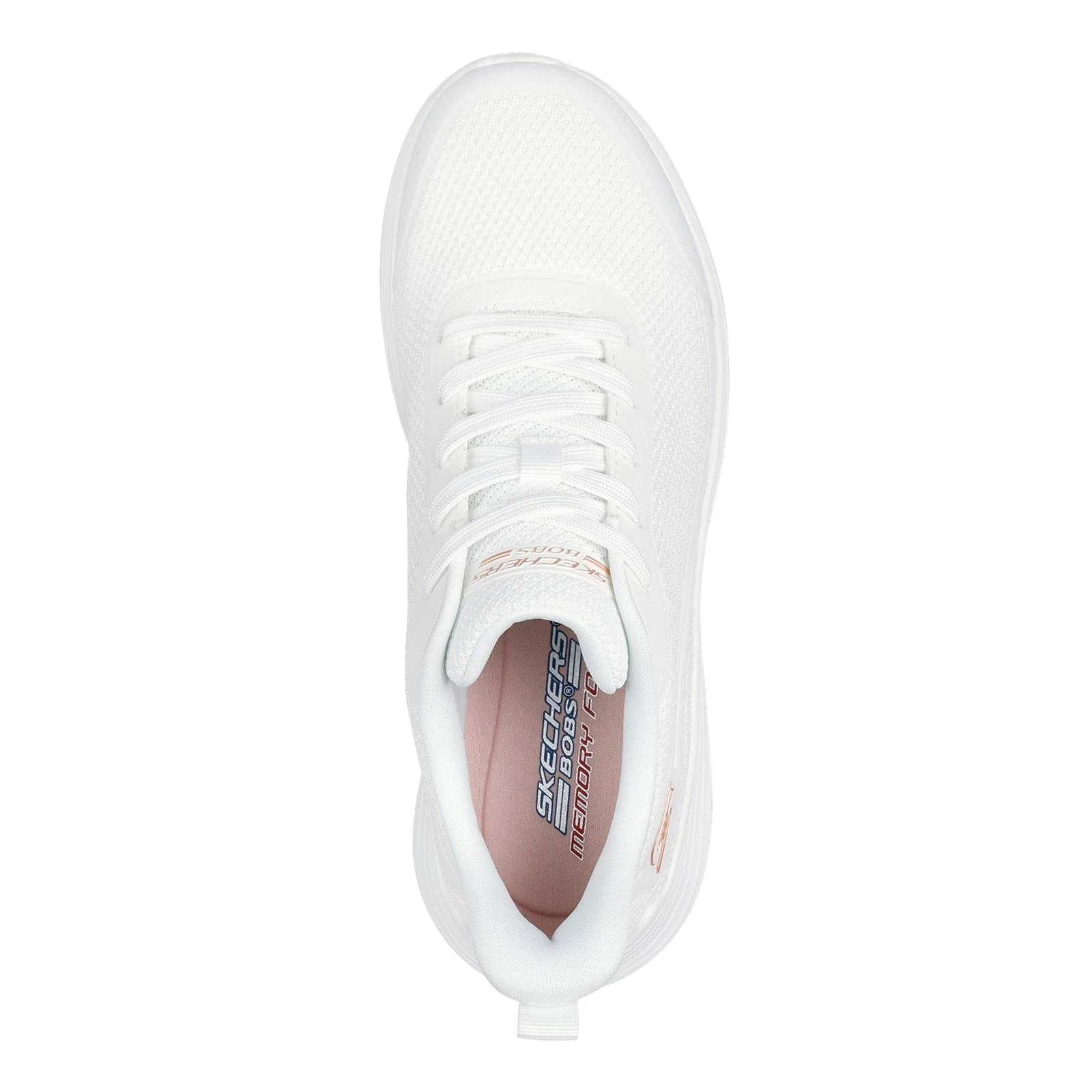 Women's Wide Fit Skechers 117483 Bobs Sport Squad Waves Still Wading Trainers - Image 9