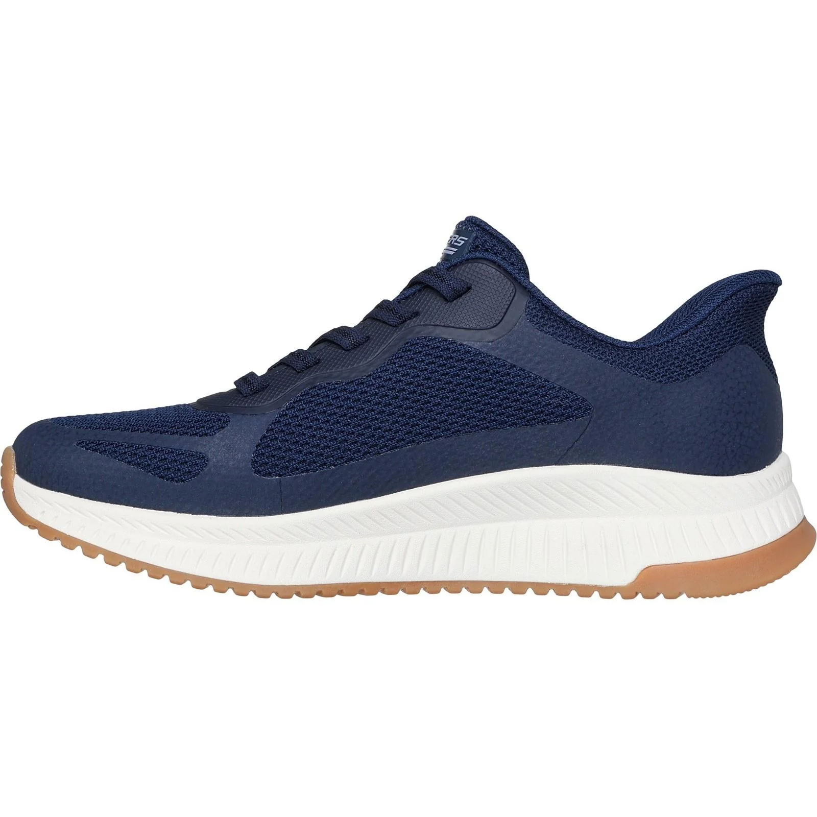 Women's Wide Fit Skechers 117624 Slip-ins Bobs Squad 4 Staple Look Trainers - Image 4