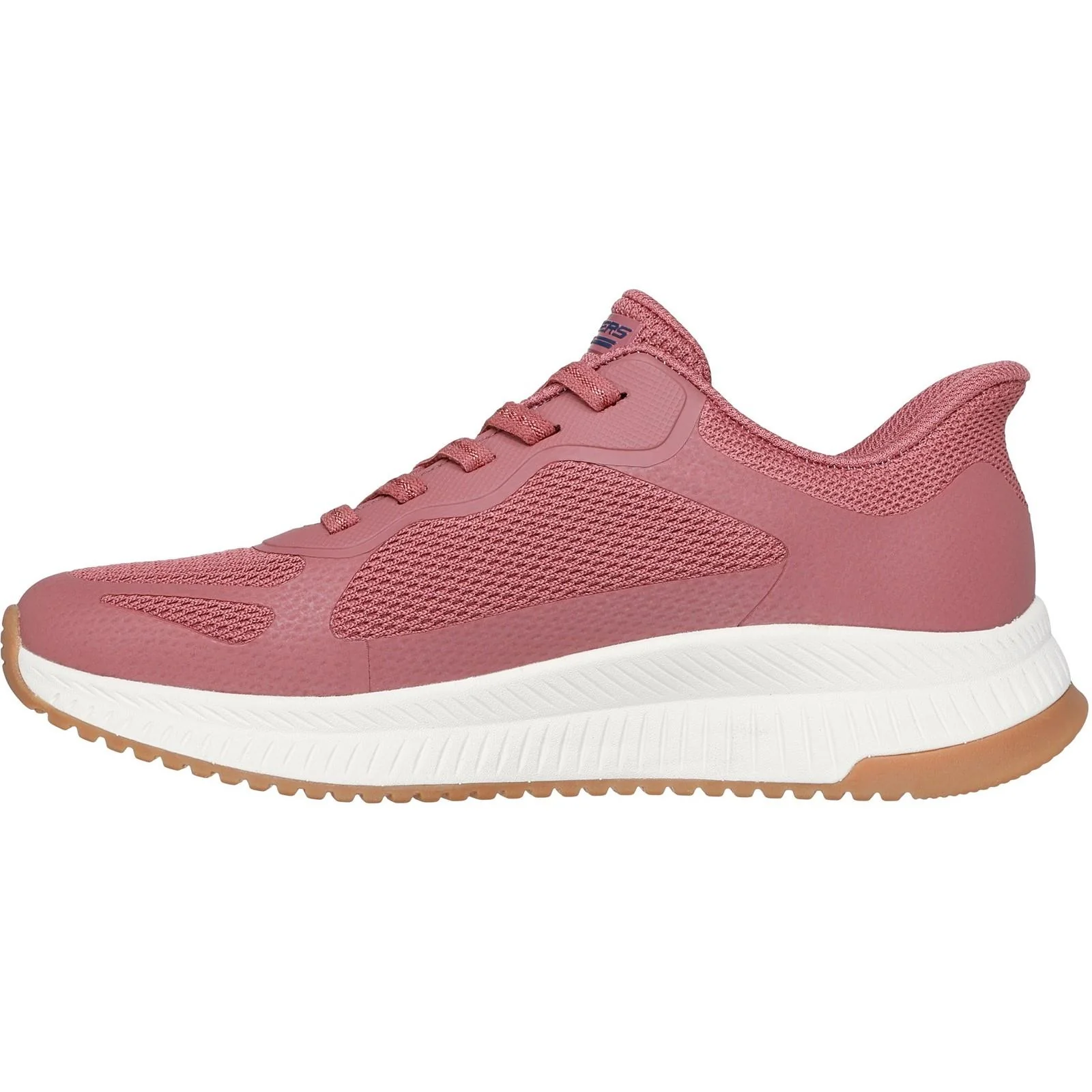 Women's Wide Fit Skechers 117624 Slip-ins Bobs Squad 4 Staple Look Trainers - Image 9