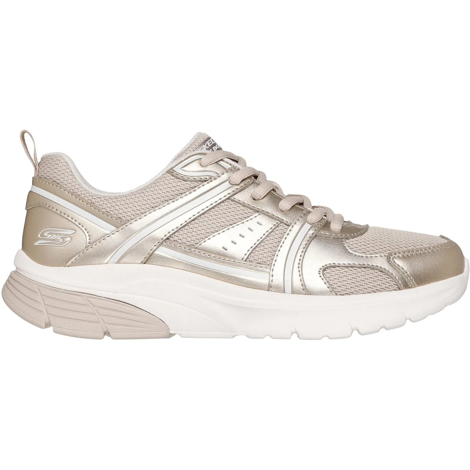 Women's Wide Fit Skechers 117770 Bobs Vamos Trainers - Image 2