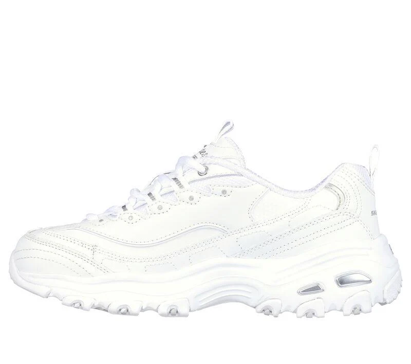 Women's Wide Fit Skechers 11931EW D'lites Fresh Start Trainers - Image 4