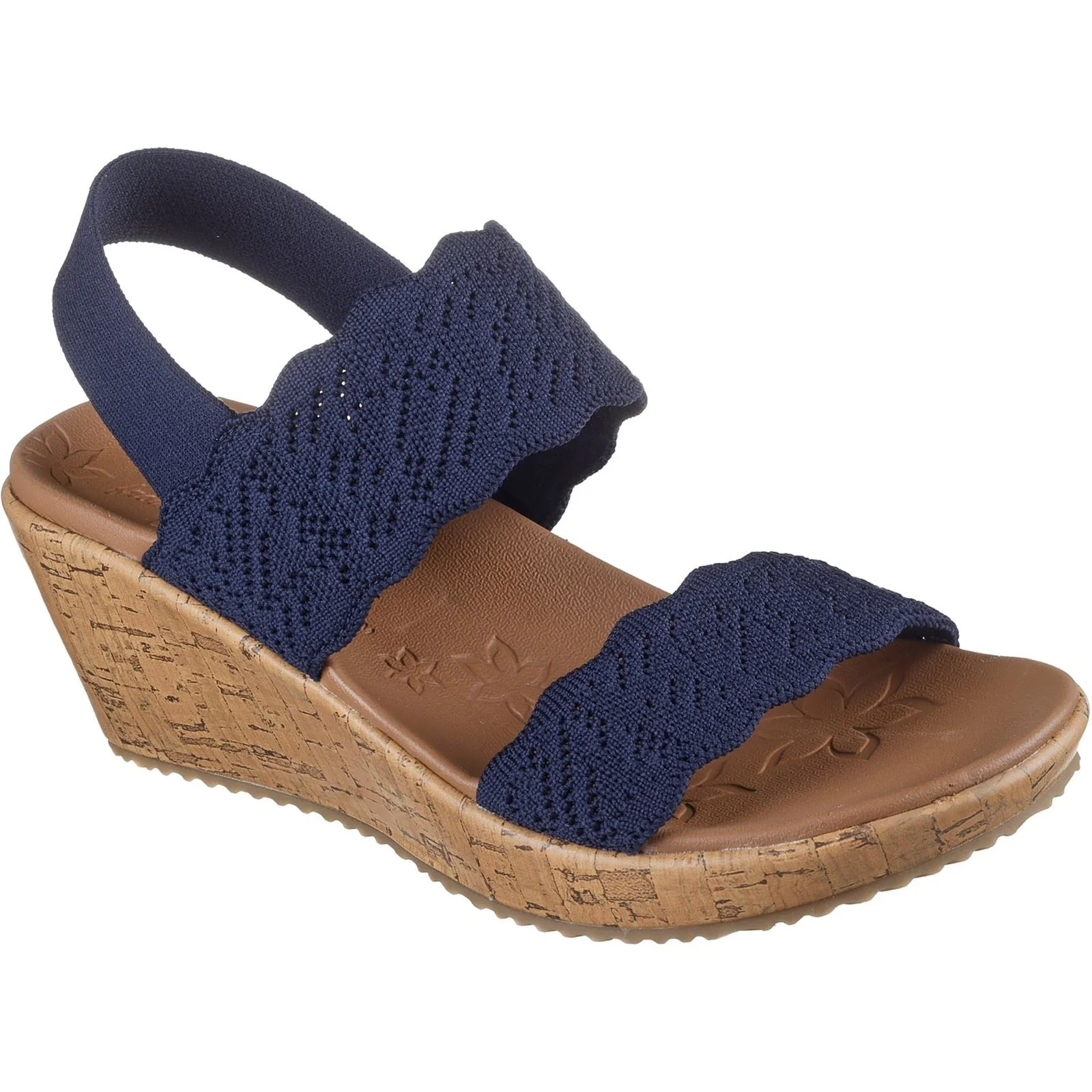 Women's Wide Fit Skechers 119591 Everlee Timeless Touch Sandals - Image 3