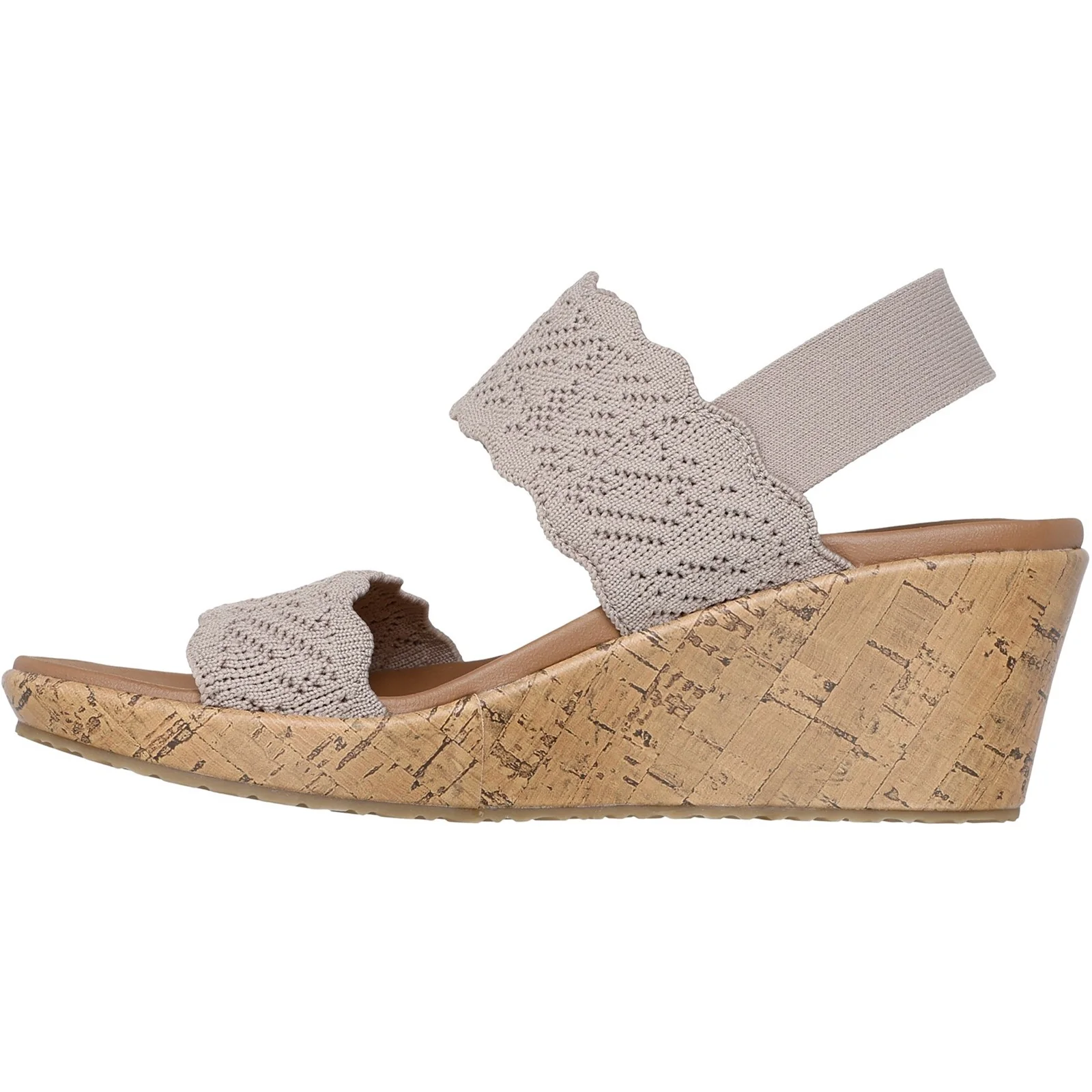 Women's Wide Fit Skechers 119591 Everlee Timeless Touch Sandals - Image 9