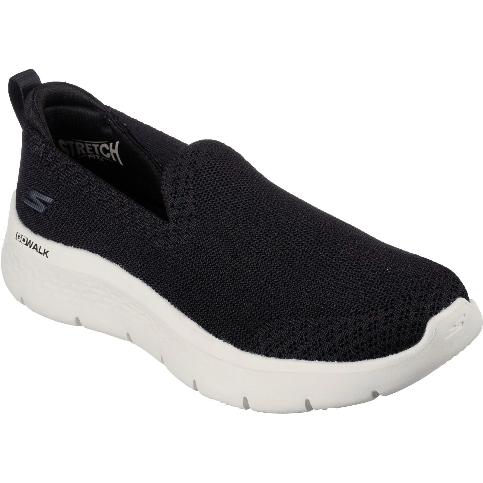 Women's Wide Fit Skechers 124957 Walk Flex Bright Trainers - Image 3
