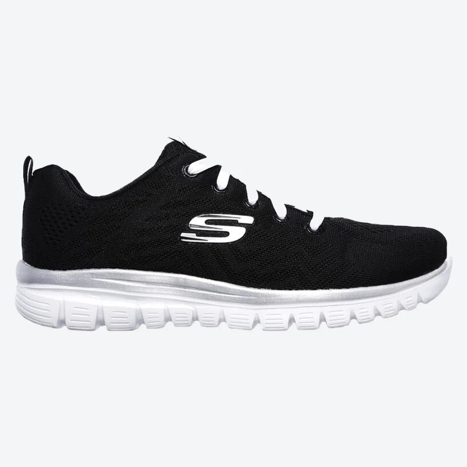 Womens Wide Fit Skechers 12615 Walking Trainers - Image 14