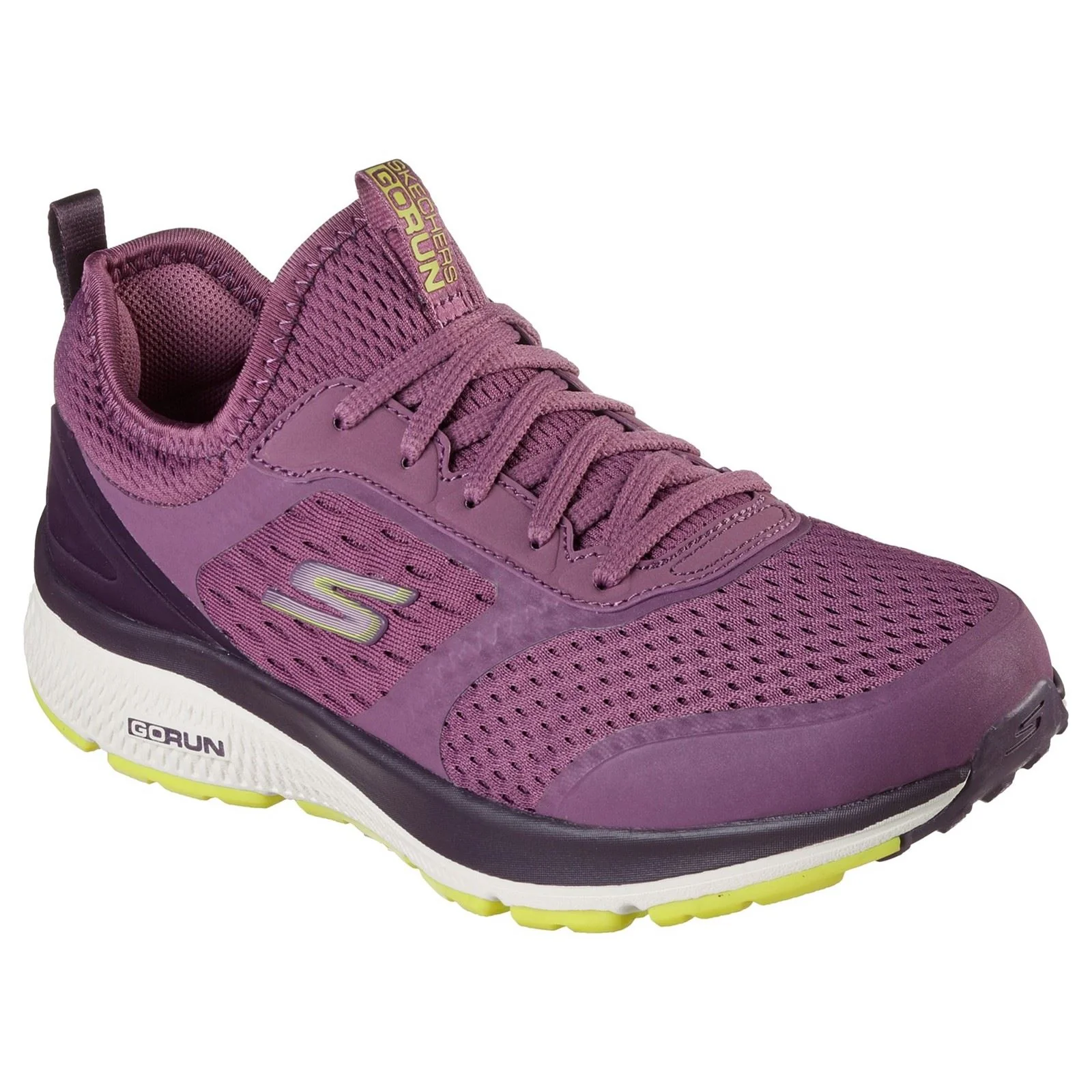 Women's Wide Fit Skechers 128276  Go Run Consistent Vivid Trainers - Image 3