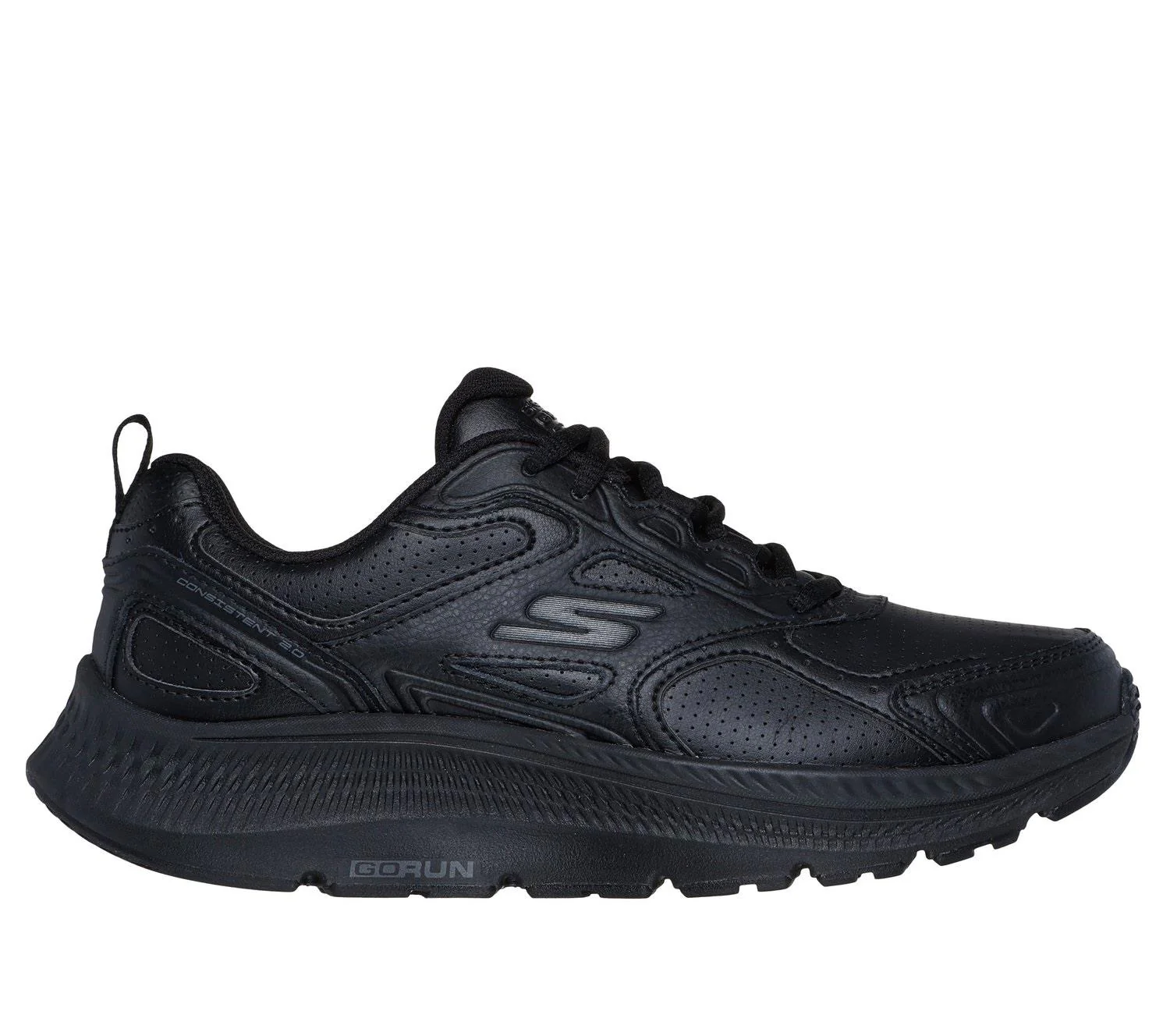 Women's Wide Fit Skechers 128613W Go Run Consistent 2.0 Sumpter Trail Trainers - Image 2