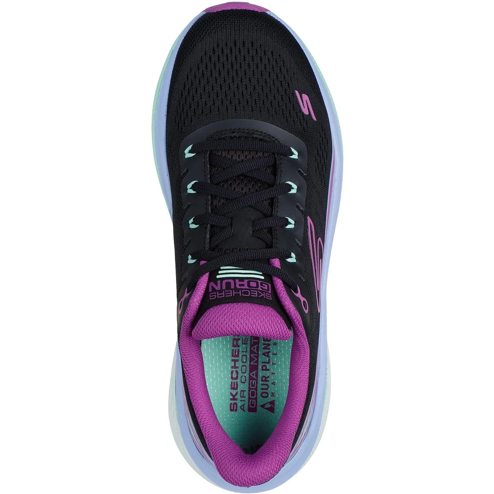 Women's Wide Fit Skechers 128901 Performance Max Cushioning Propulsion Trainers - Image 5