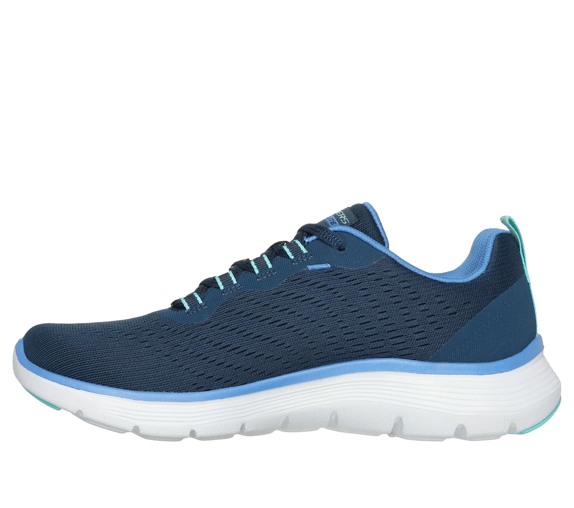 Women's Wide Fit Skechers 150201W Flex Appeal 5.0 New Path Trainers - Image 10